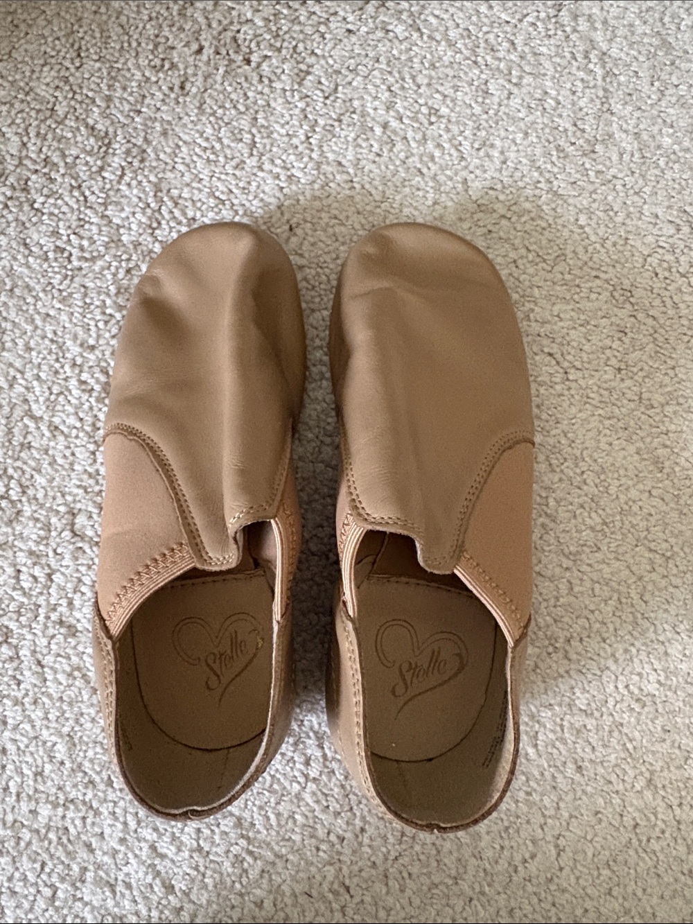 Lightly used girls jazz shoes